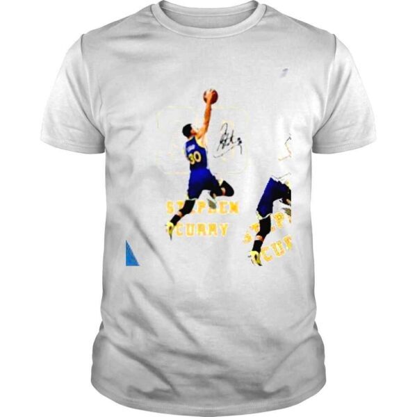 30 Stephen Curry Golden State Warriors Dunk signature shirt