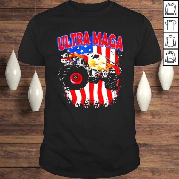 4th of July Monster Truck – Ultra MAGA Shirt