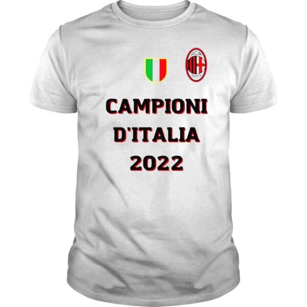 AC Milan Campioni DItalia 2022 shirt