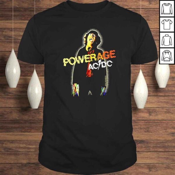 ACDC Powerage Rock Album Tshirt