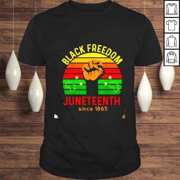 African American Happy Juneteenth African art Black History shirt