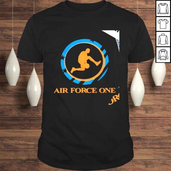 Air Force One basketball logo shirt