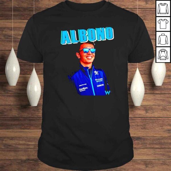 Alex Albon Williams 2022 Albono F1 Lando Norris George Russell Formula One British UK shirt