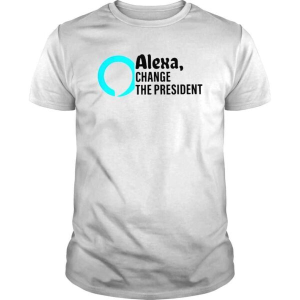 Alexa change the president shirt