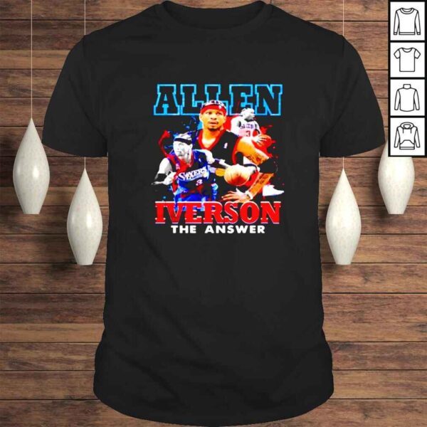 Allen Iverson the answer shirt