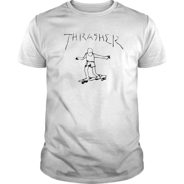 Andrew Garfield Thrasher Gonz shirt