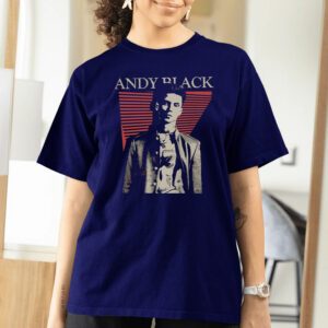 Andy Black Red Stripe Long Sleeve T-Shirts