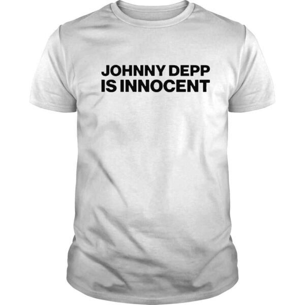 Andy signore johnny depp is innocent shirt