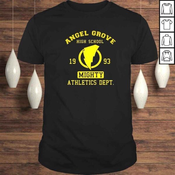 Angel Grove High Mighty Athletics Dept Shirt