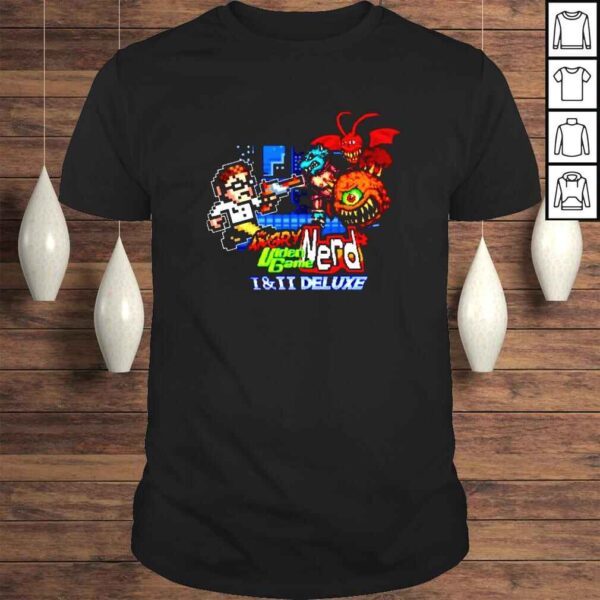 Angry Video Game Nerd 1 and 2 Deluxe shirt