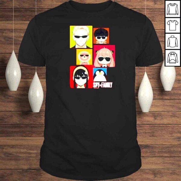 Anime Spy X Family Sunglasses Shirt