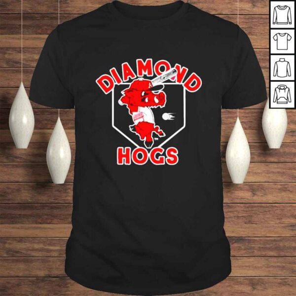 ArKansas diamond hogs shirt