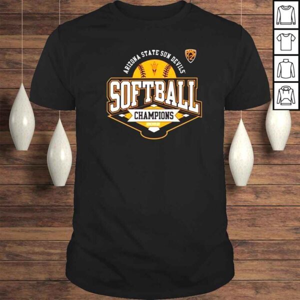 Arizona State Sun Devils Fanatics 2022 PAC12 Softball Regular Season Champions shirt