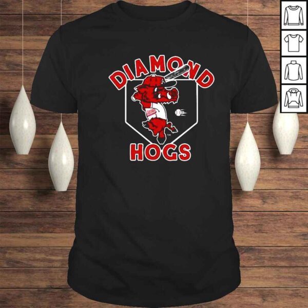 Arkansas Razorback Diamond Hogs shirt