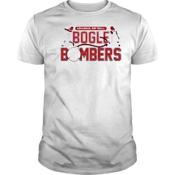 Arkansas Softball Danielle Gibson And Linnie Malkin Bogle Bombers TShirt