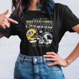 Awesome January 12th 1994 battle for nfc championship green bay packers vs carolina panthers T-shirtt