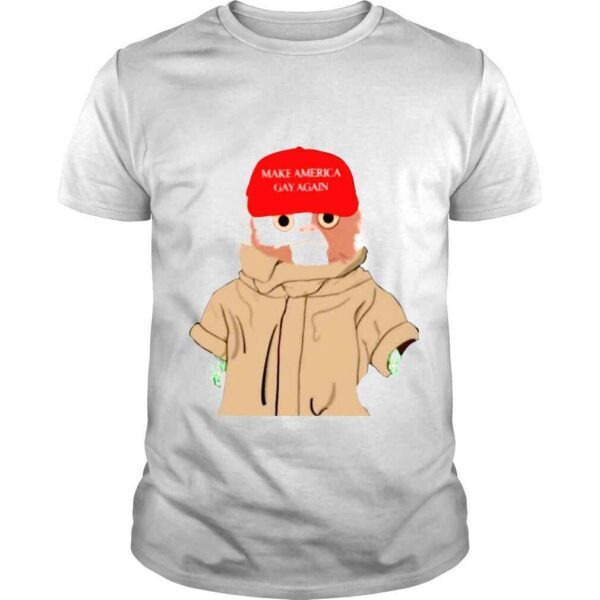 Baby Yoda make America gay again Tshirt