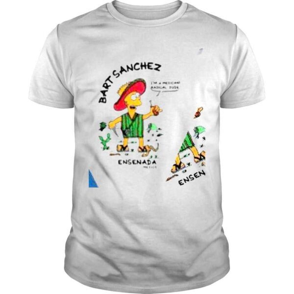 Bart Sanchez Cancun Mexico cartoon shirt