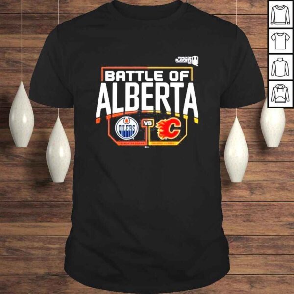 Battle of alberta stanley cup playoffs shirt