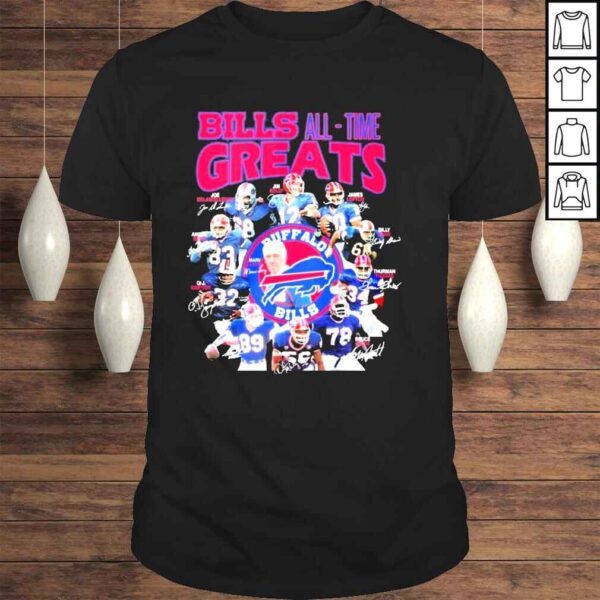 Bills all time greats team player Buffalo Bills shirt