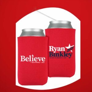 Binkley for President Beverage Coolers