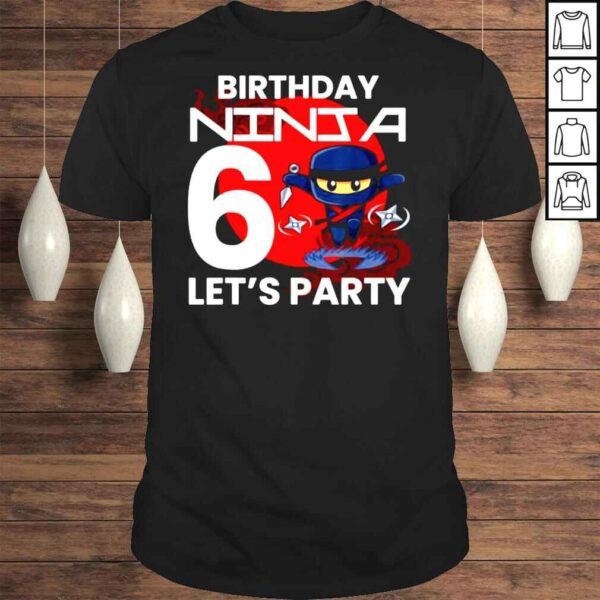 Birthday Ninja Ninjas Karate WarriorShirt Shirt