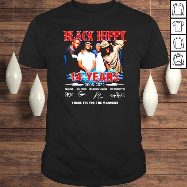 Black Hippy 14 years 2008 2022 shirt