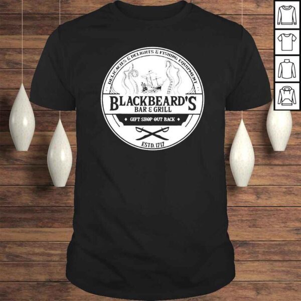 Blackbeards Bar and Grill shirt