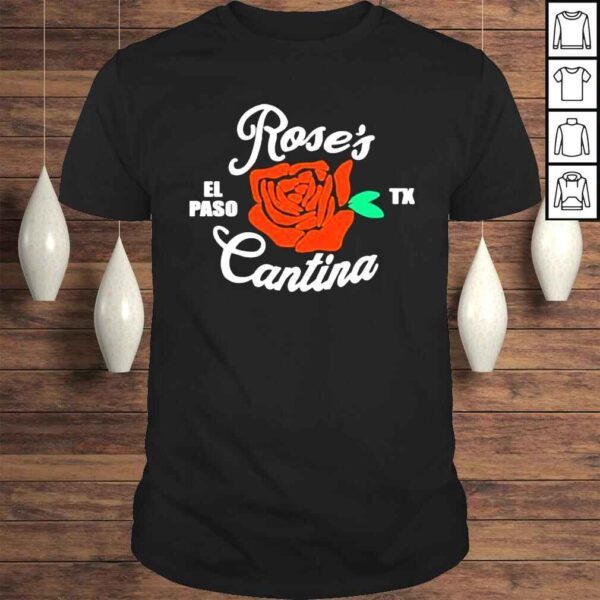 Blackthroated Mercantile Merch Roses El Paso Cantina Shirt