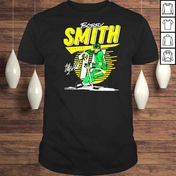 Bobby Smith Minnesota Comet Hockey Signatures Shirt