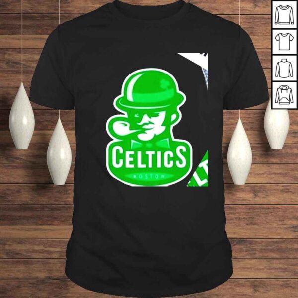 Boston Celtics Leprechaun logo shirt