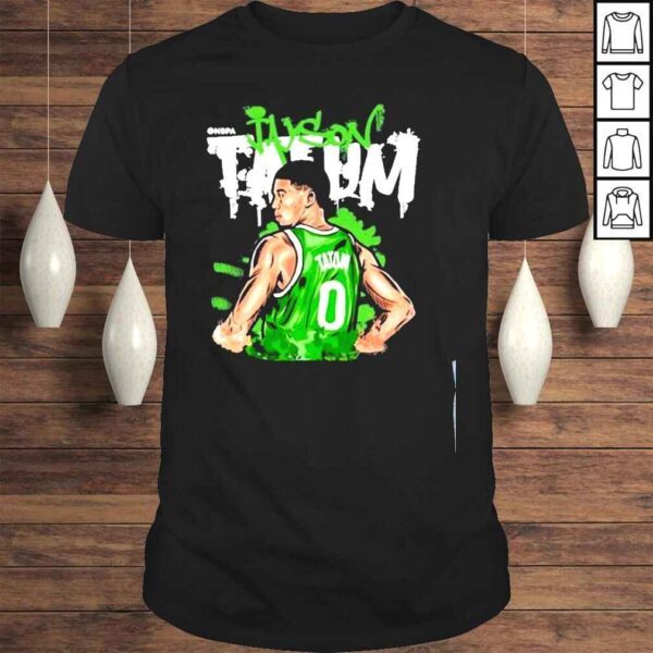 Boston basketball jayson tatum pose g wht 2021 shirt