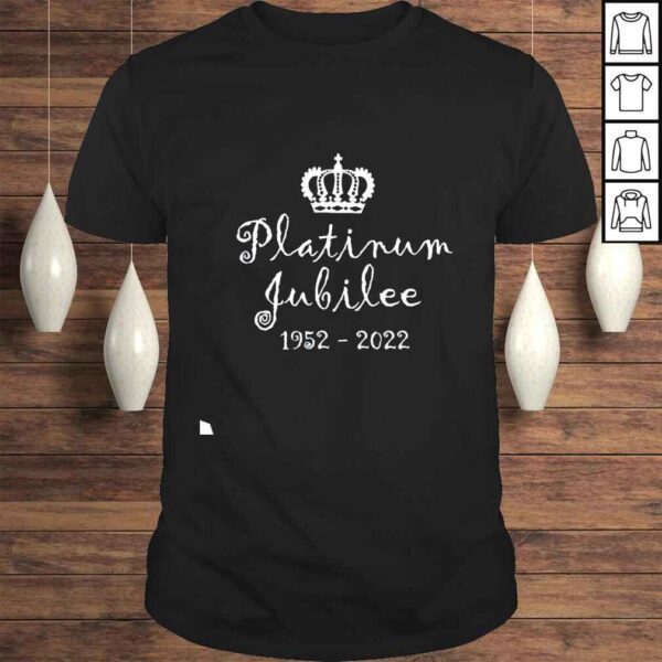 British Queen Monarchy Platinum Jubilee 19522022 shirt