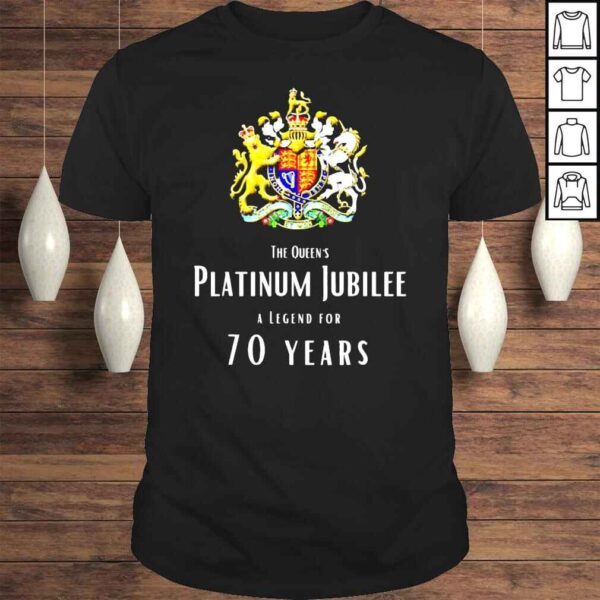 British Queen Monarchy The Queens Platinum Jubilee TShirt