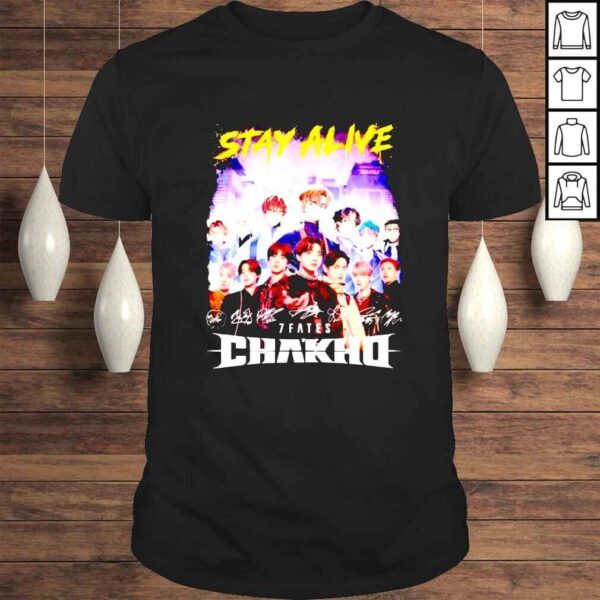 Bts Stay Alive 7Fates Chakho Signatures shirt