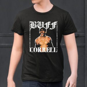 Buff correll in full color shirt