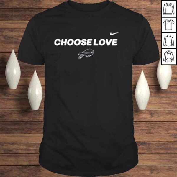 Buffalo Bandits Buffalo Bills Wearing Choose Love Shirt