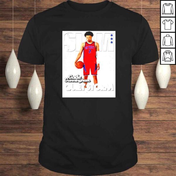 Cade Cunningham Detroit Pistons Quiet Storm Slam Cover shirt