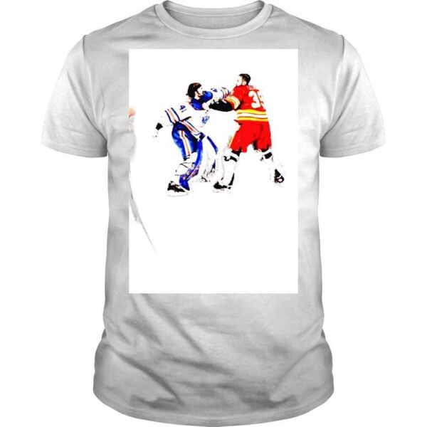 Cam Talbot Mike Smith Fight Battle Of Alberta Shirt