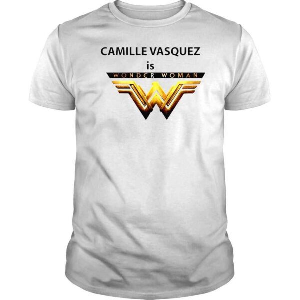 Camille Vasquez is Wonder Woman shirt