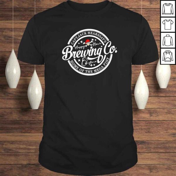 Captain Jack Hearsay’s Brewing Co Home Of The Mega Pint TShirt