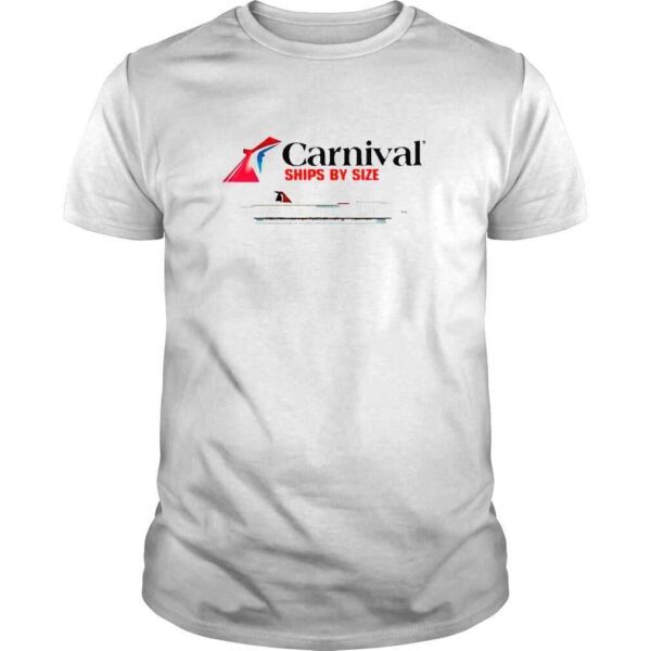 Carnival Cruise Top Ships By Size Shirt