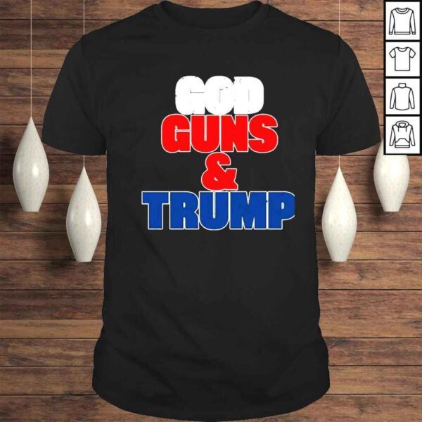 Carymarules god guns and Trump shirt