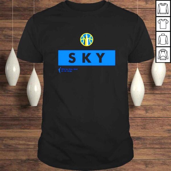 Chicago Sky Ceramic official team issue of the WNBA shirt