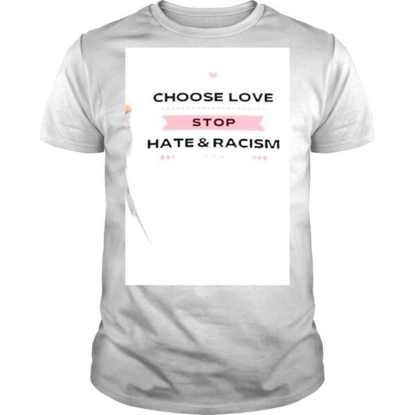 Choose love Stop Hate and Racism shirt