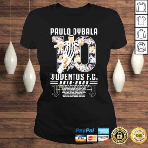 ClassicLadies 10 Paulo dybala juventus fc 2022 thank you for the memories shirt