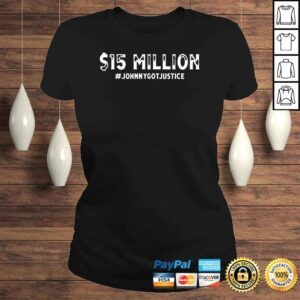 ClassicLadies 15 Million Johnny Got Justice Shirt