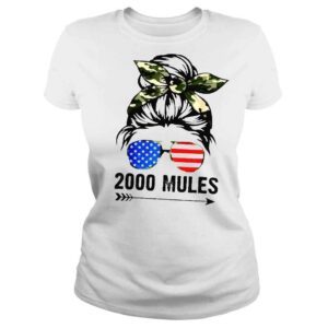 ClassicLadies 2000 mules game is over pro Trump messy bun usa 2024 shirt