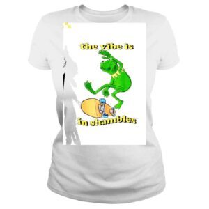 ClassicLadies 2022 Frog The Vibe Is In Shambles shirt