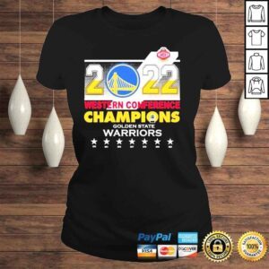 ClassicLadies 2022 Golden State Warriors NBA Western Conference Champions Shirt